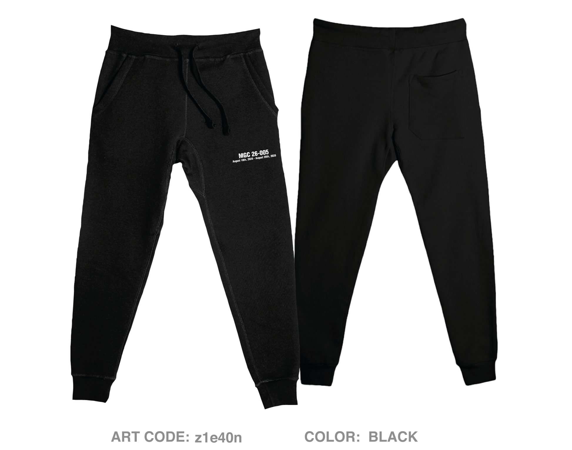 Self Comfort Unisex Joggers - z1e40n