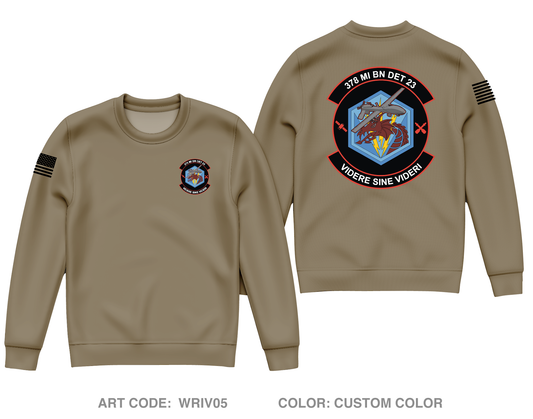 378th MI Core Men's Crewneck Performance Sweatshirt - WRIV05