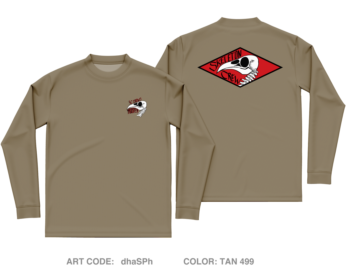 Crow PLT/3-319 AFAR Core Men's LS Performance Tee - dhaSPh