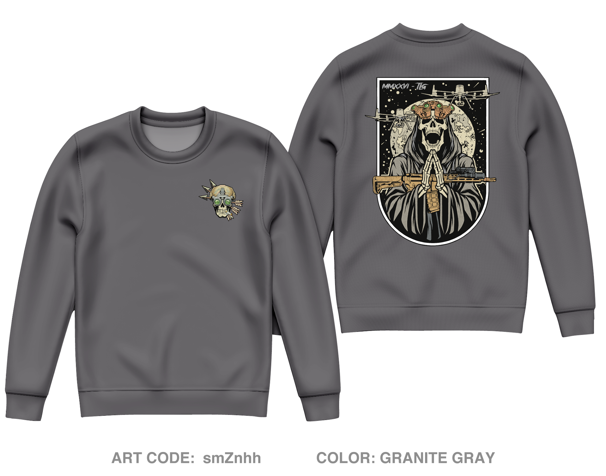 Trench line gear Core Men's Crewneck Performance Sweatshirt - smZnhh