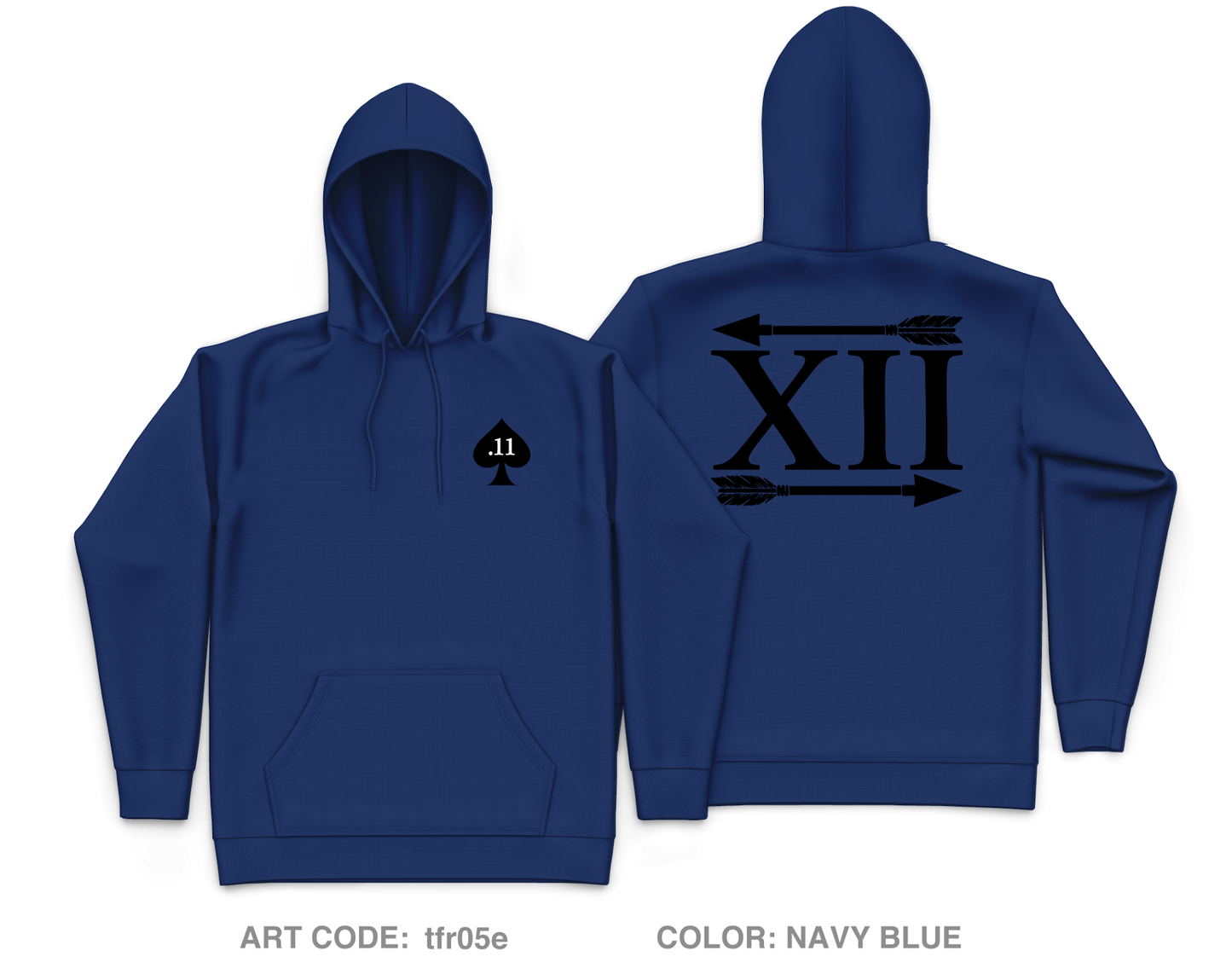 MESG-2 Det Bahrain EST 12 Core Men's Hooded Performance Sweatshirt - tfr05e