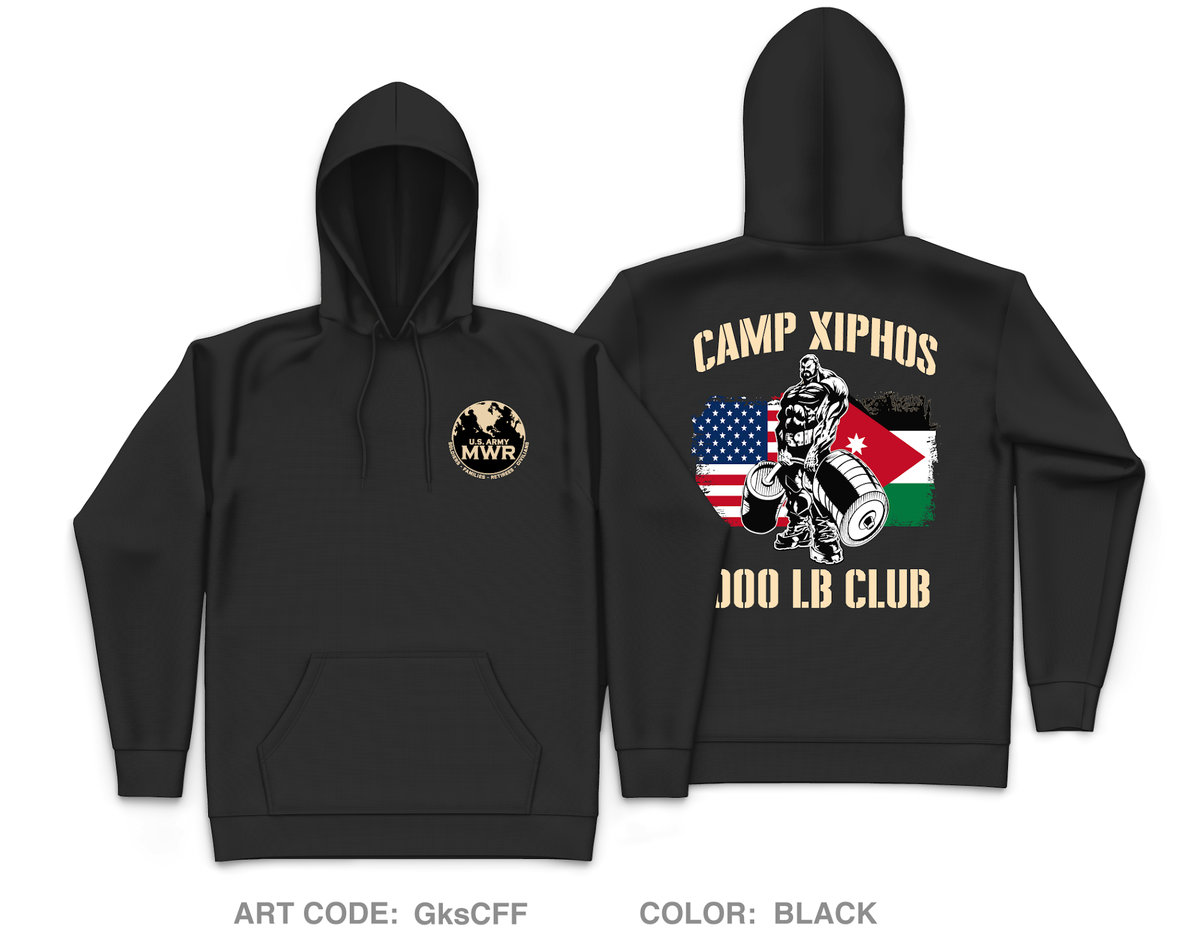 Camp X/SOTF-L Core Men's Hooded Performance Sweatshirt - GksCFF