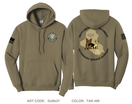 994 EABTeam Comfort Unisex Hooded Sweatshirt - DxBb37