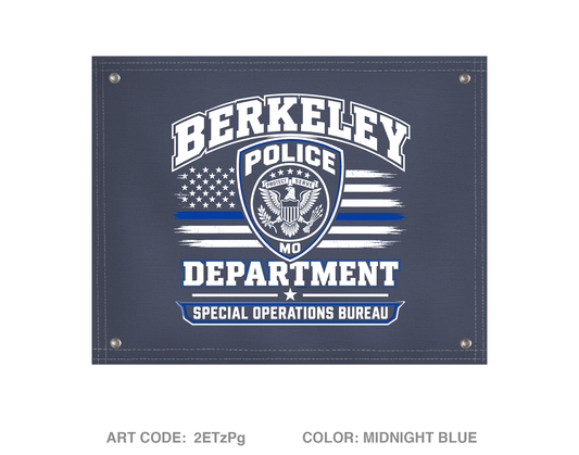 Berkeley Police Department Banner Flag - 2ETzPg