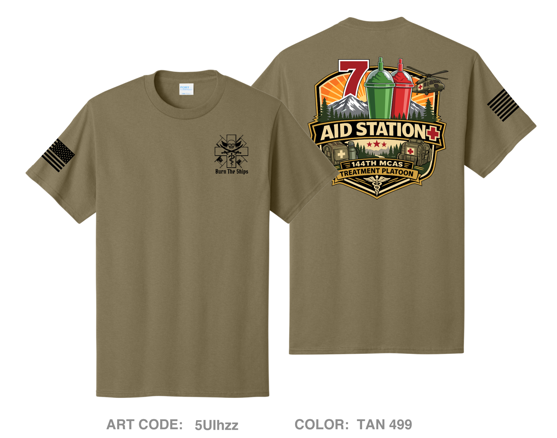 144th MCAS Comfort Unisex Cotton SS Tee - 5UIhzz