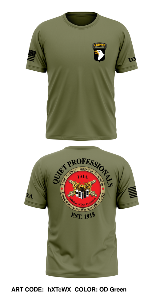 101ST ABDV (AASLT), 131A Targeting Technicians Core Men's SS Performance Tee - hXTeWX