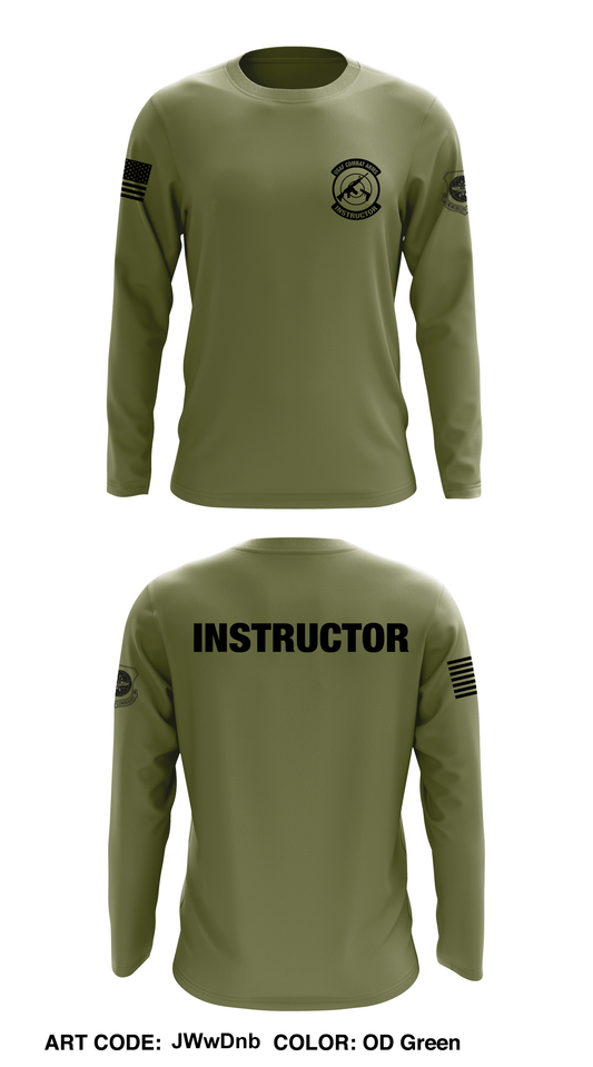 101 Security Forces Squadron Core Men's LS Performance Tee - JWwDnb