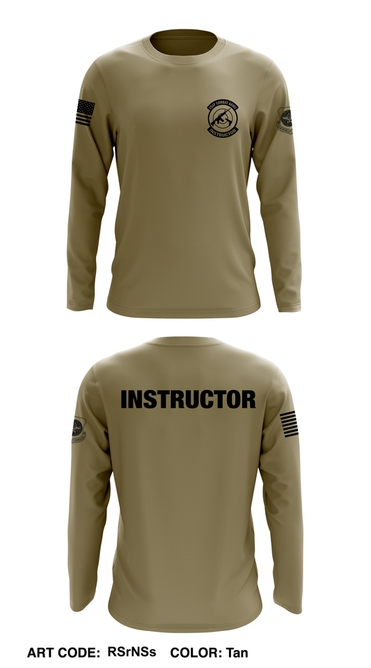 101 Security Forces Squadron Core Men's LS Performance Tee - RSrNSs