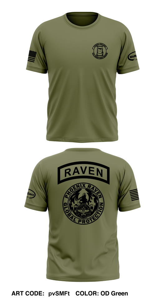 101 Security Forces Squadron Core Men's SS Performance Tee - pvSMFt