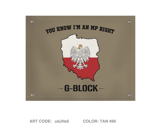 Glebokie Squad Banner Flag - udJHe5