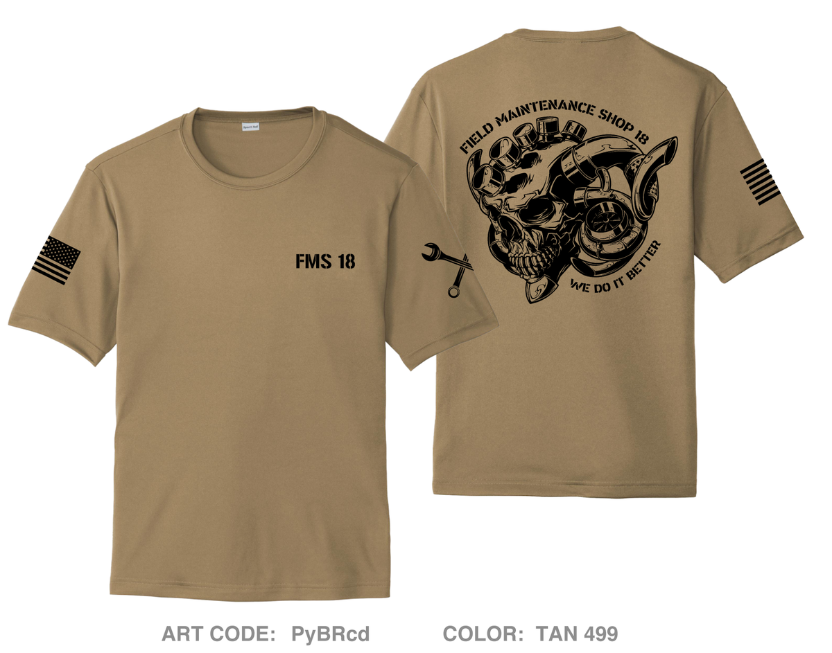 FMS 18 Hi-Tech Performance Unisex SS Tee - PyBRcd