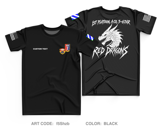CUSTOM A CO. 3-67 AR Core Men's SS Performance Tee - f5Shzb
