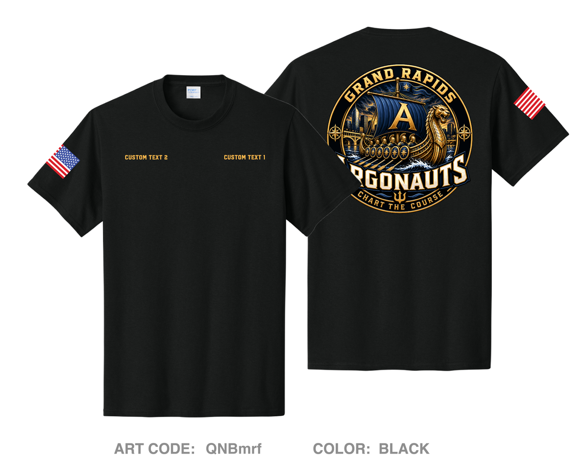 CUSTOM Grand Rapids recruiting company Comfort Unisex Cotton SS Tee - QNBmrf