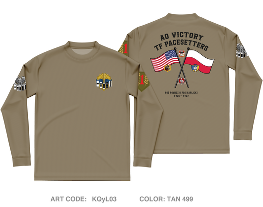 541st CSSB Warrant Officers Store 1 Core Men's LS Performance Tee - KQyL03