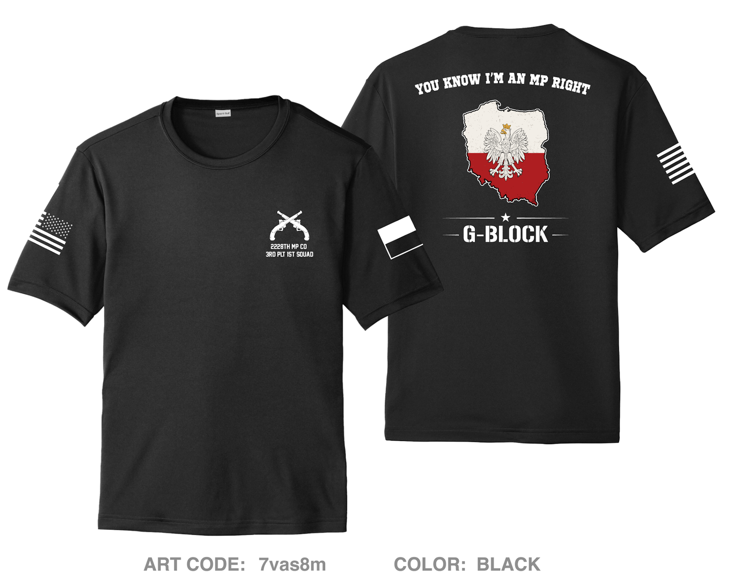 Glebokie Squad Hi-Tech Performance Unisex SS Tee - 7vas8m