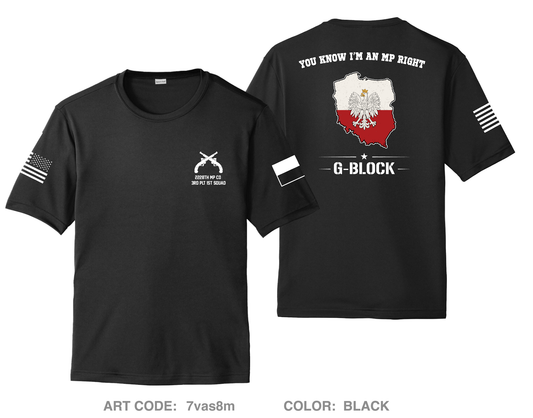 Glebokie Squad Hi-Tech Performance Unisex SS Tee - 7vas8m