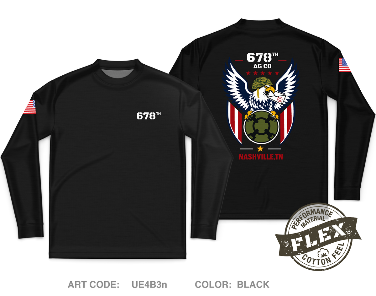 678 ag Co Core Men's LS Flex Performance Tee - UE4B3n
