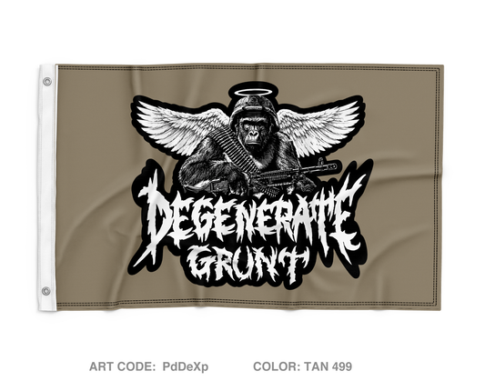 Degenerate 2-116 Wall Flag - PdDeXp