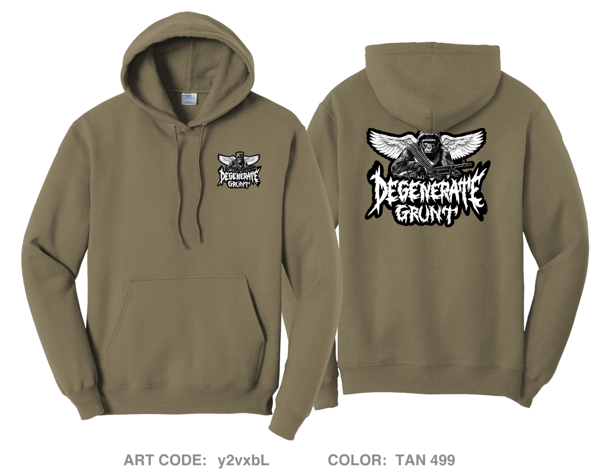 Degenerate 2-116 Comfort Unisex Hooded Sweatshirt - y2vxbL