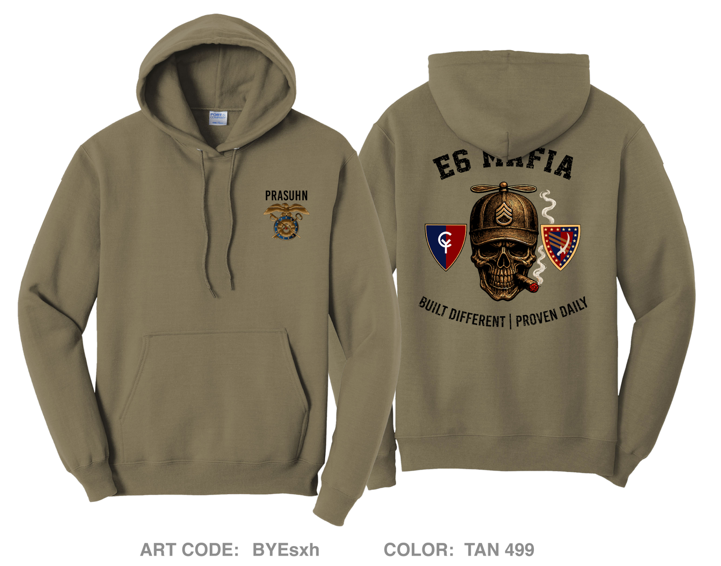 38 DSB Comfort Unisex Hooded Sweatshirt - BYEsxh