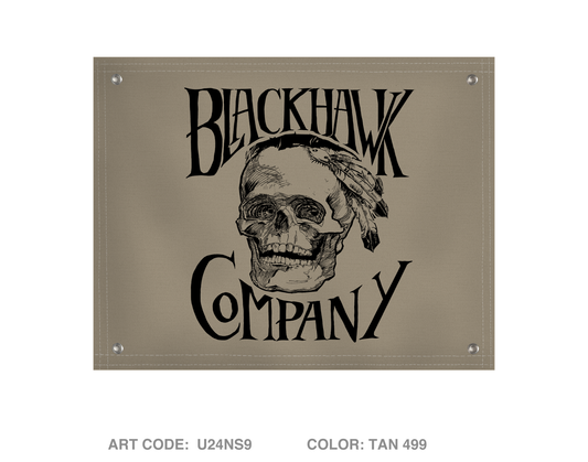 B-Co 2-87 Banner Flag - U24NS9