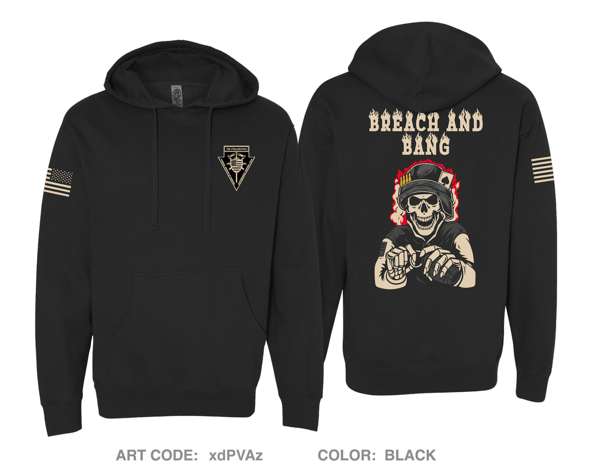 FDC Philadelphia DCT Comfort Unisex Hooded Sweatshirt - xdPVAz