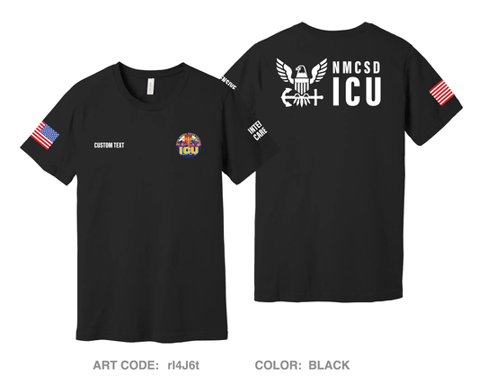 CUSTOM NMCSD ICU Comfort Unisex Cotton SS Tee - rI4J6t