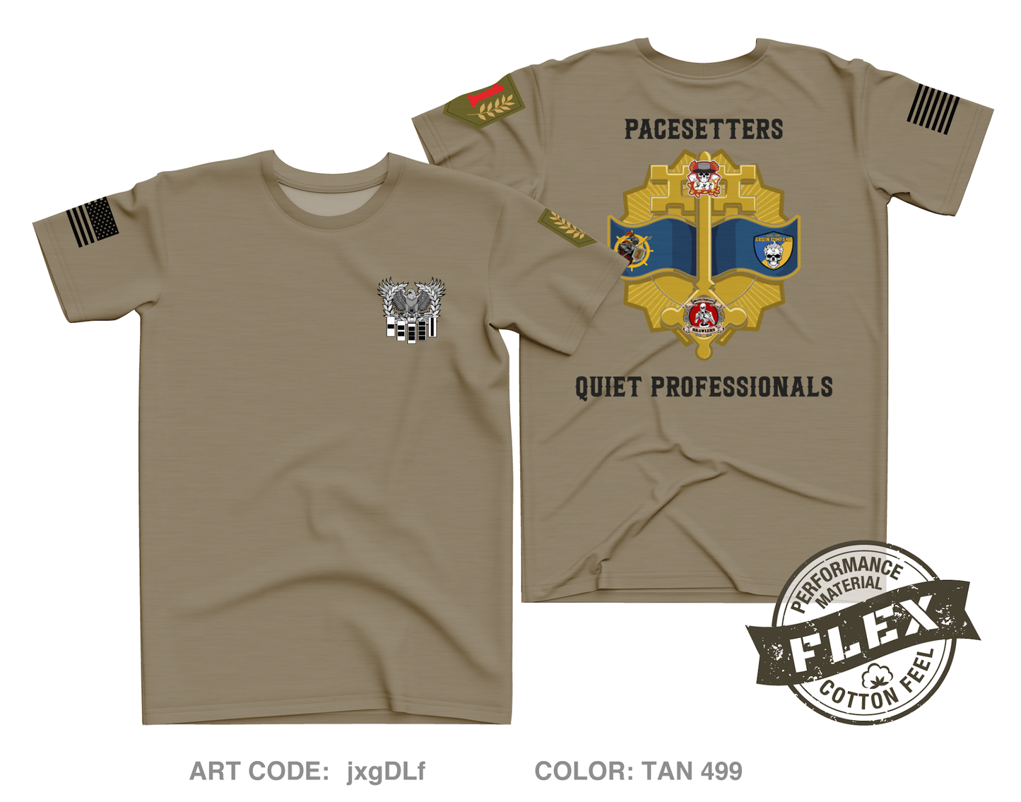 541st CSSB Warrant Officers Store 1 Core Men's SS Flex Performance Tee - jxgDLf