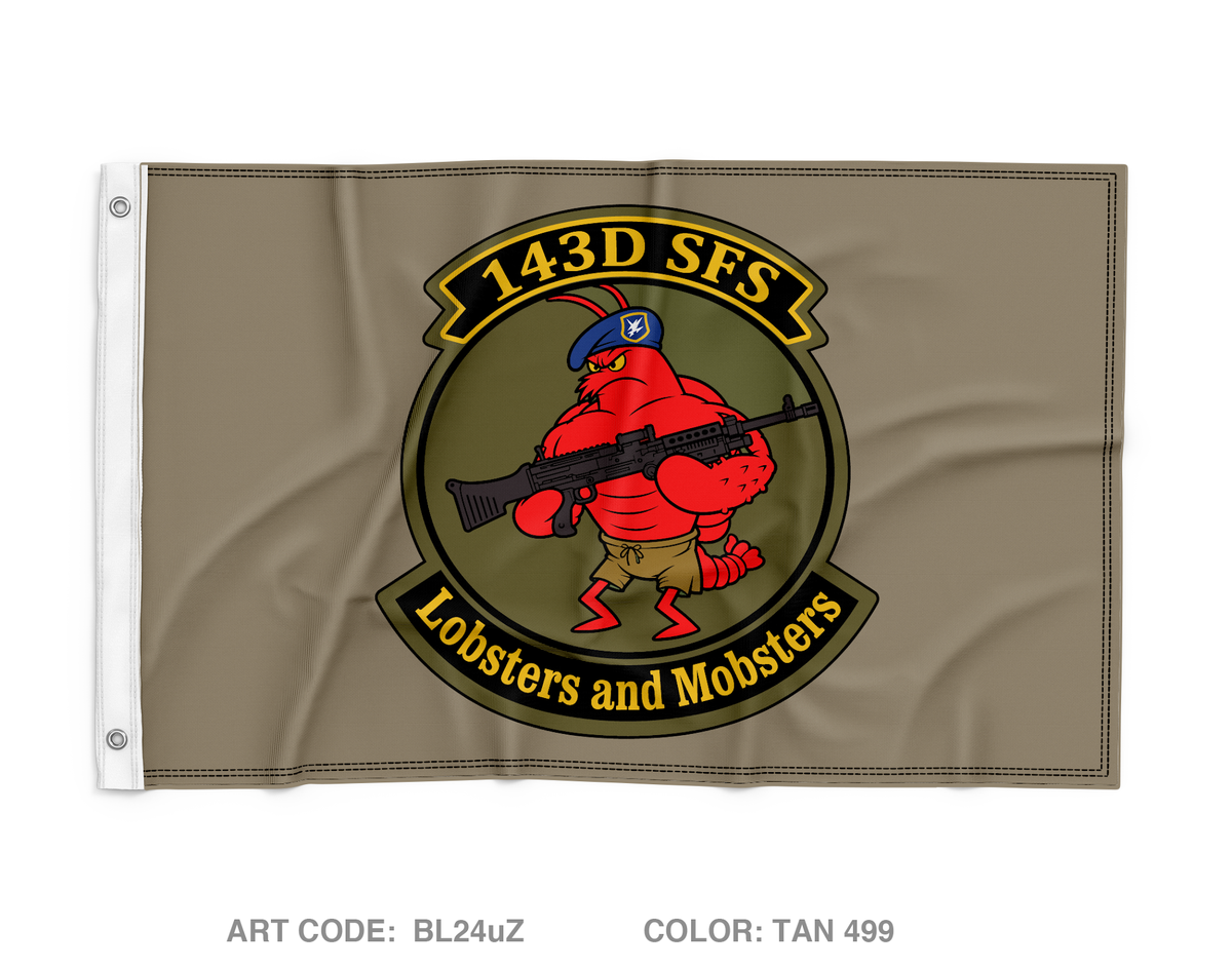 143D SFS Wall Flag - BL24uZ