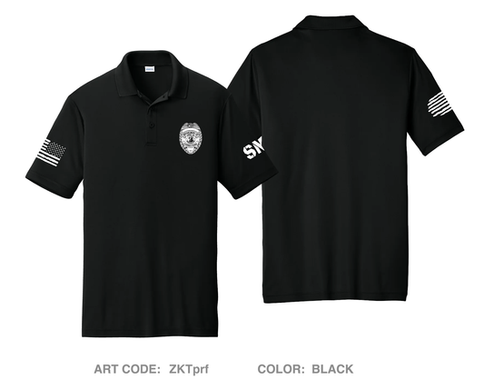 WA Department of Corrections Hi-Tech Performance Men's SS Polo - ZKTprf