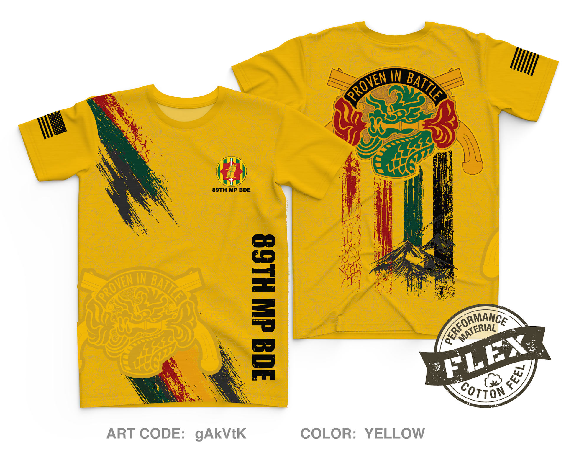 89th MP BDE Core Men's SS Flex Performance Tee - gAkVtK