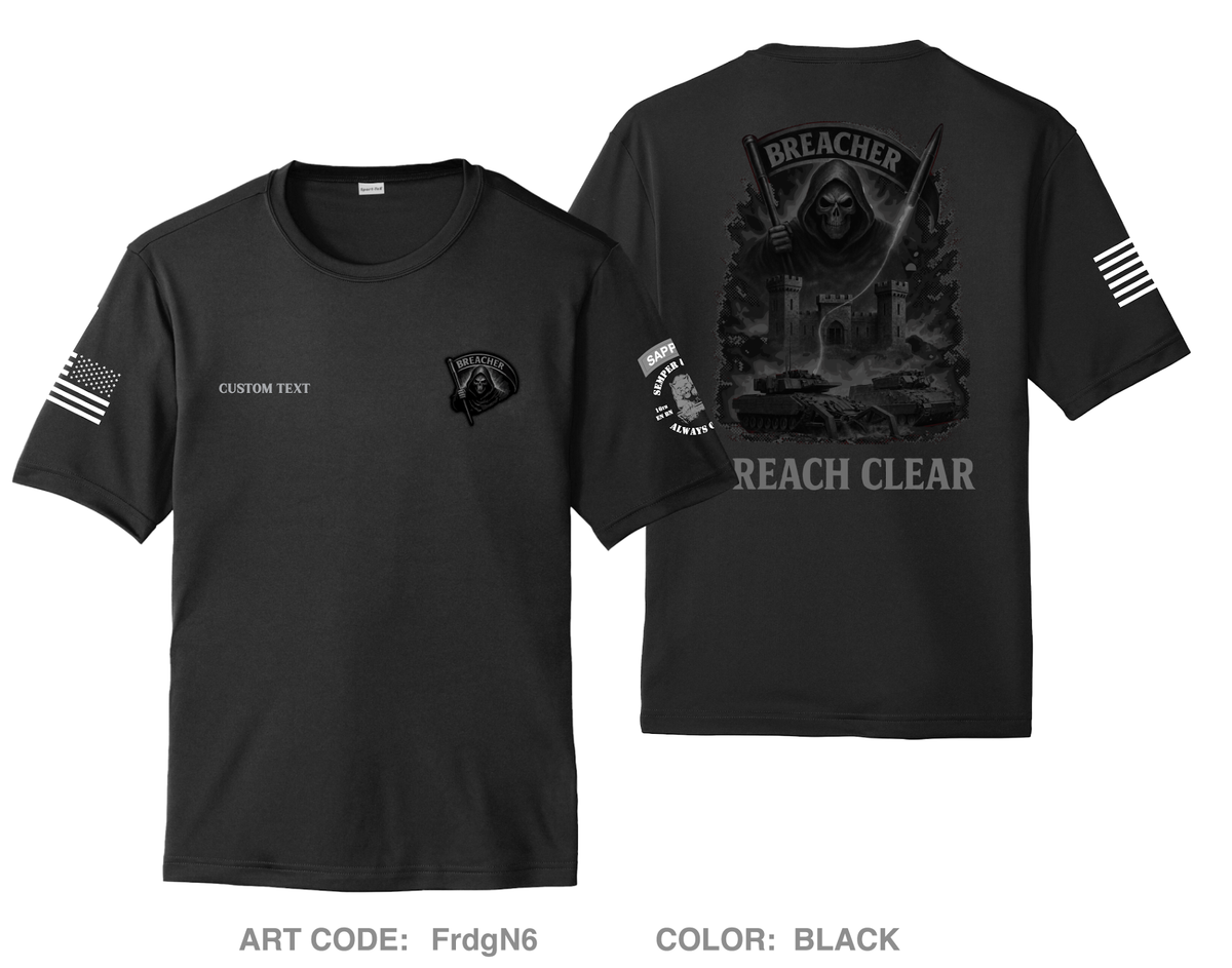 CUSTOM 82CEC-A (BREACHER), 16EN BN Hi-Tech Performance Unisex SS Tee - FrdgN6