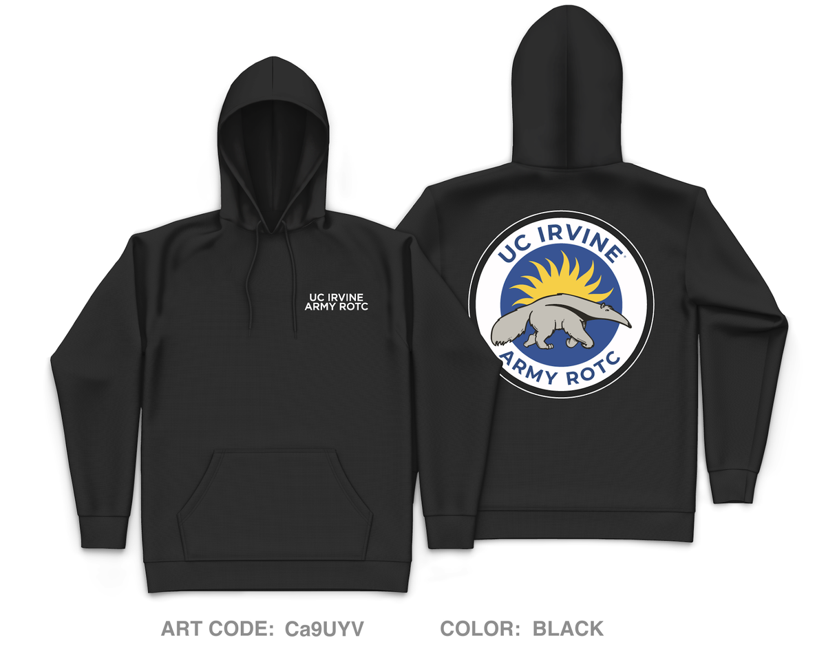 UCI Army ROTC Fundraising Collection Core Men's Hooded Performance Sweatshirt - Ca9UYV