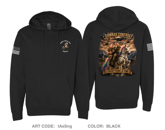 Damage Control Venezuela Comfort Unisex Hooded Sweatshirt - tAeSng