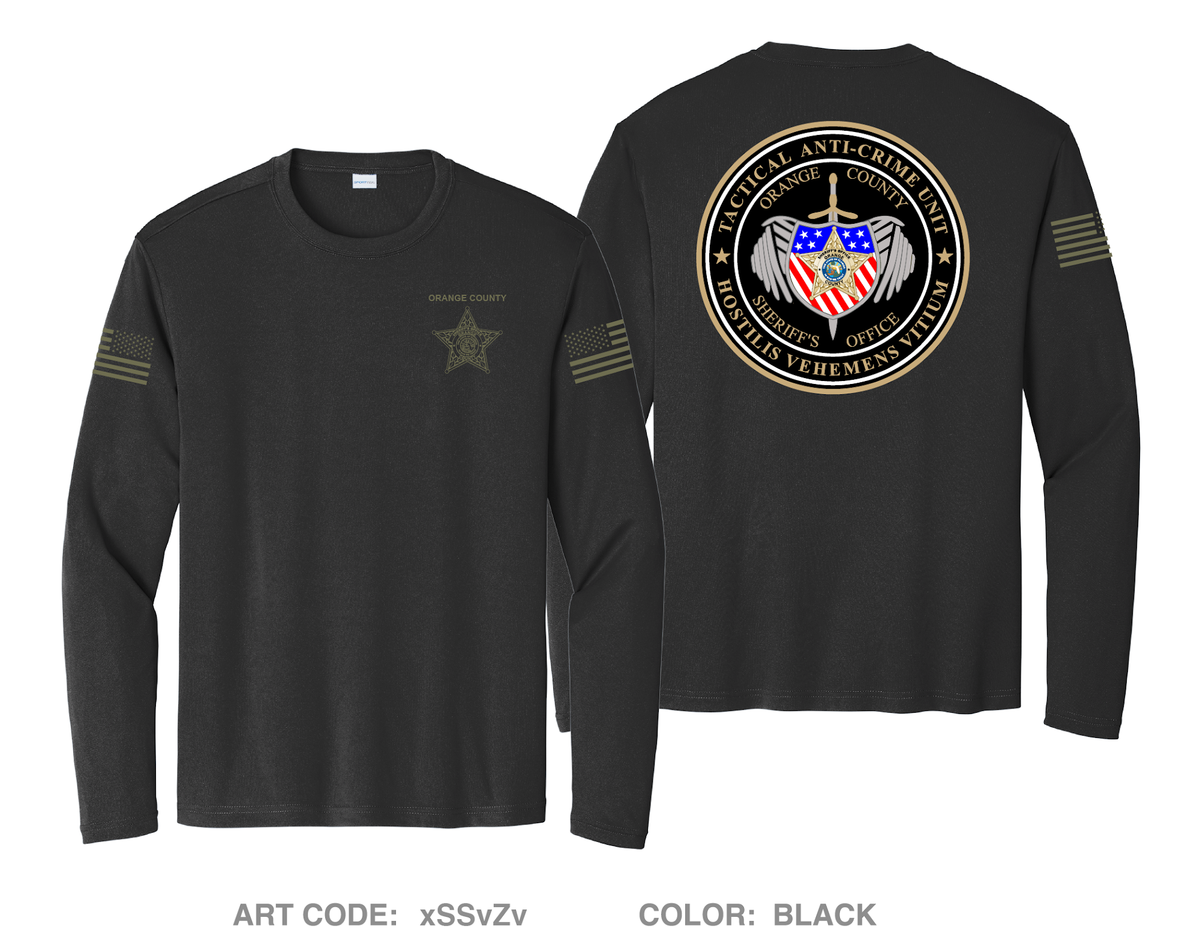 OCSO TAC Hi-Tech Performance Unisex LS Tee - xSSvZv