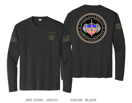 OCSO TAC Hi-Tech Performance Unisex LS Tee - xSSvZv