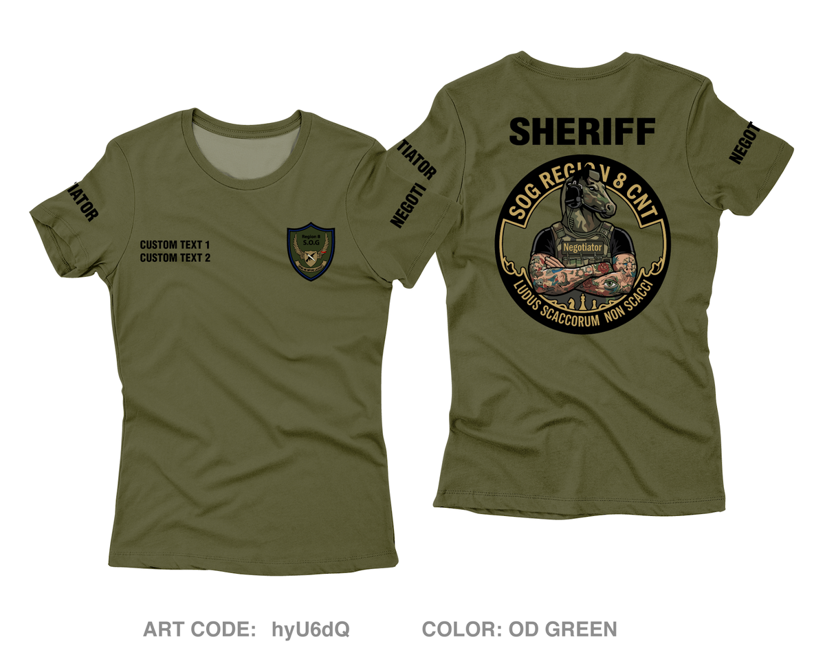 CUSTOM Region 8 HNT Core Women's SS Performance Tee - hyU6dQ