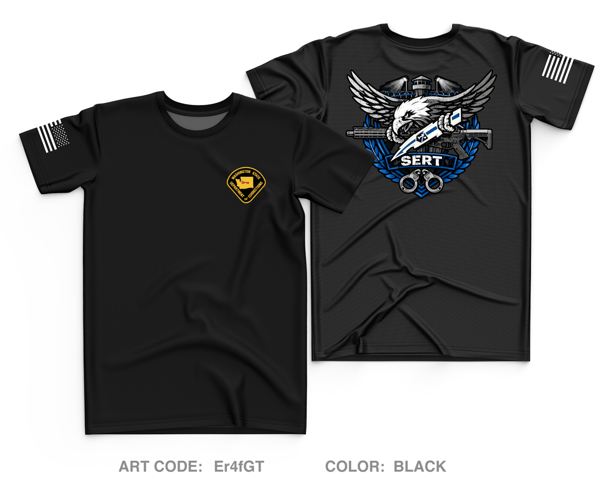 AHCC SERT Core Men's SS Performance Tee - Er4fGT