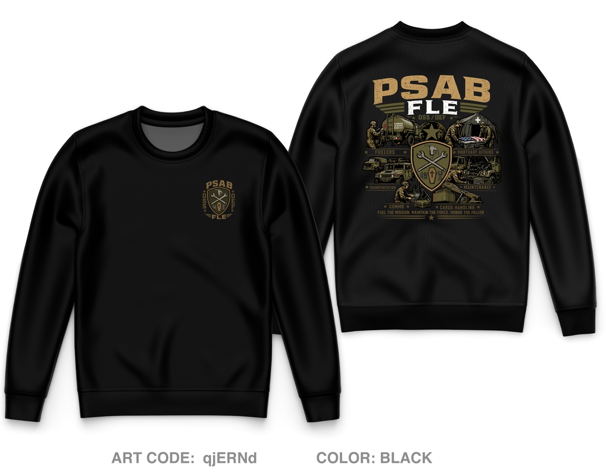 FLE PSAB Core Men's Crewneck Performance Sweatshirt - qjERNd