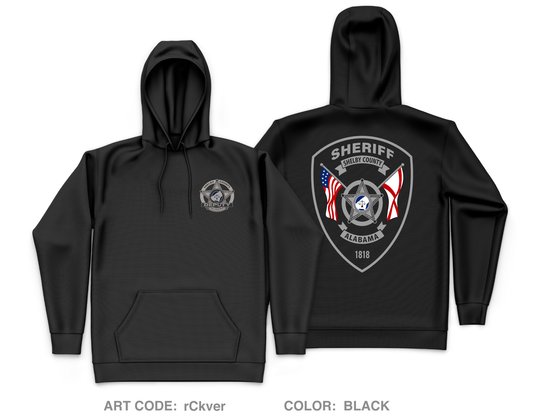 SCSO Core Men's Hooded Performance Sweatshirt - rCkver