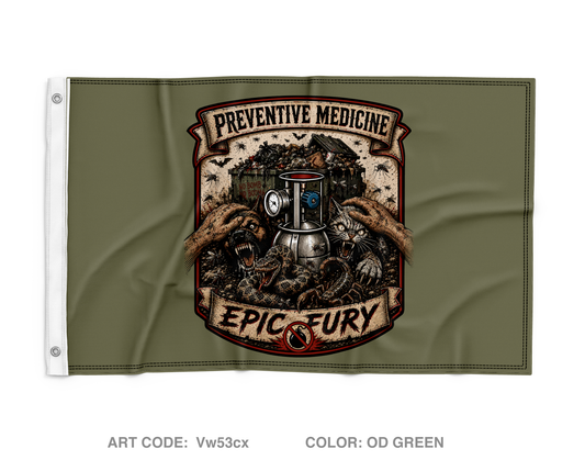 342nd Medical Detachment (PM) Wall Flag - Vw53cx
