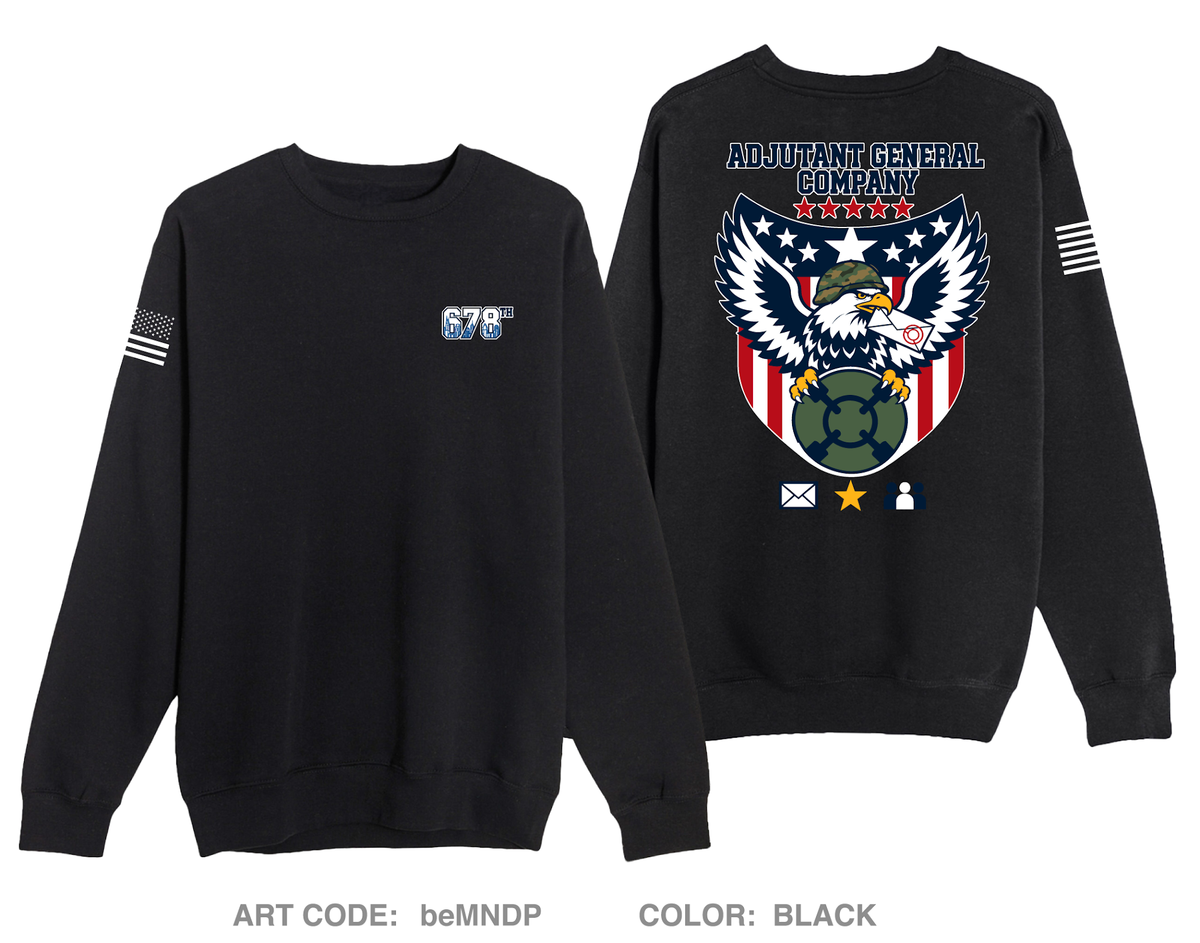 678th AG Comfort Unisex Crewneck Sweatshirt - beMNDP