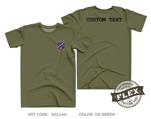 CUSTOM Marine Detachment Fort Gordon Core Men's SS Flex Performance Tee - GCLxmh