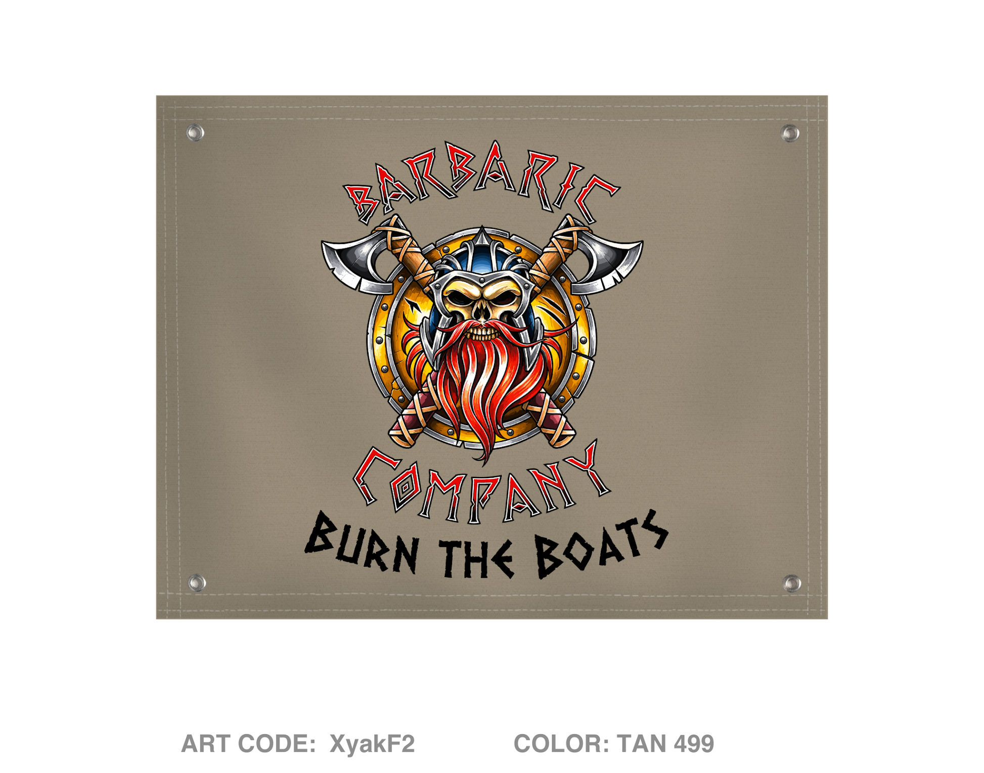 BCO 1-18 IN Banner Flag - XyakF2