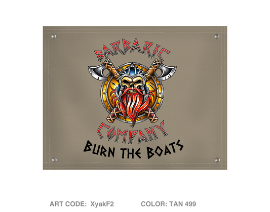BCO 1-18 IN Banner Flag - XyakF2