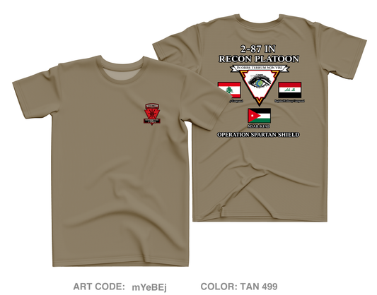 2-87IN Recon PLT Core Men's SS Performance Tee - mYeBEj