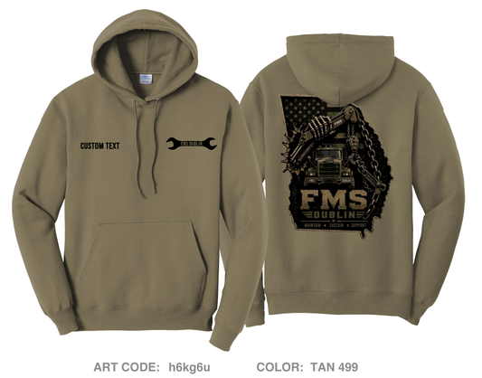 CUSTOM FMS Dublin Fundraising Collection Comfort Unisex Hooded Sweatshirt - h6kg6u