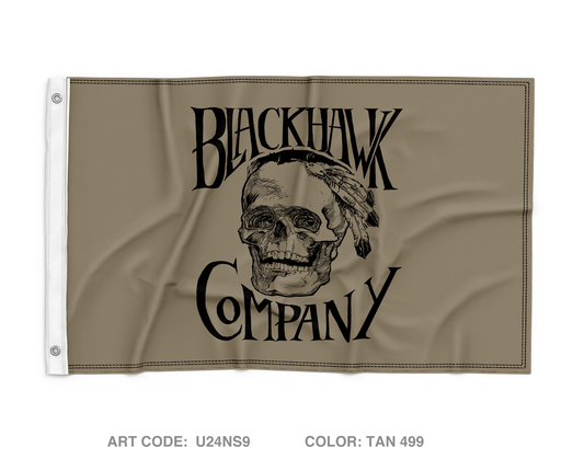 B-Co 2-87 Wall Flag - U24NS9