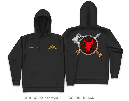 CUSTOM CO B 1-133 IN Core Men's Hooded Performance Sweatshirt - aYKmyM