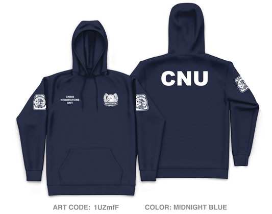 Crisis Negotiations Unit Core Men's Hooded Performance Sweatshirt - 1UZmfF